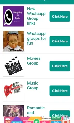 Whatsapp_Group sn android App screenshot 0